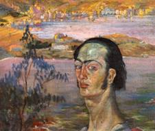 Self-portrait with the Neck of Raphael, 1921.jpg