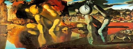 Salvador Dali's painting 'Metamorphosis of Narcissus, 1937'.iter.jpg
